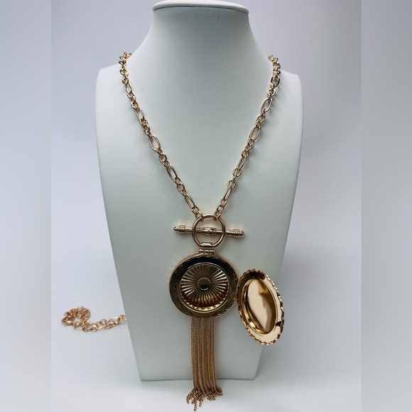 ON 34th long locket pendant necklace - Picture 3 of 8